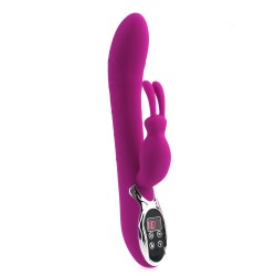 heating silicone g spot rabbit vibrator