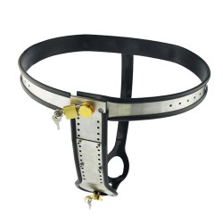 female steel premium chastity belt