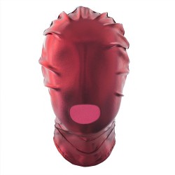 premium spandex hood with mouth opening