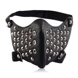 spike alloy decorative punk mask