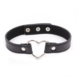 heart metal bondage gag