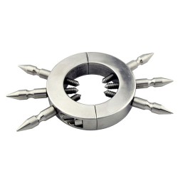 stainless steel ball stretcher with spikes